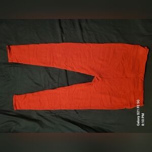 Fabletics red leggings